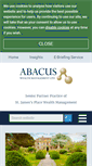 Mobile Screenshot of abacuswm.co.uk